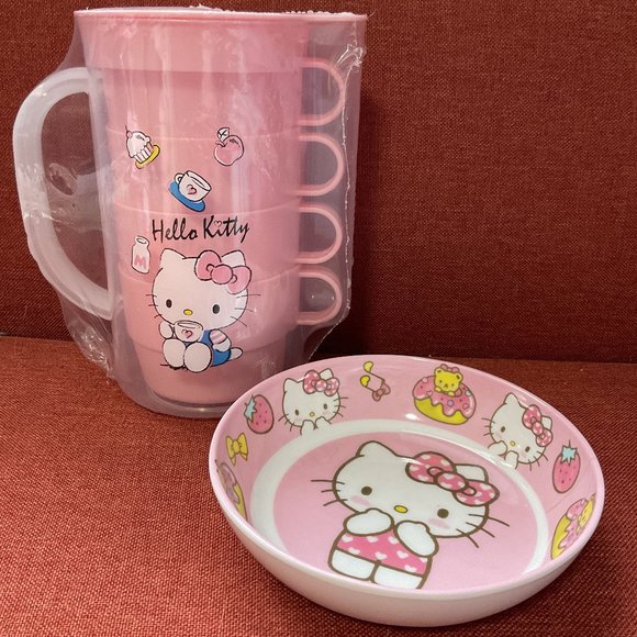 Hello Kitty Serving Ware Set - Picture 1 of 1